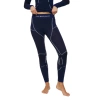 Spodnie Damskie X-Bionic Merino Dark Ocean/ Arctic White
