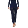 Spodnie Damskie X-Bionic Merino Dark Ocean/ Arctic White